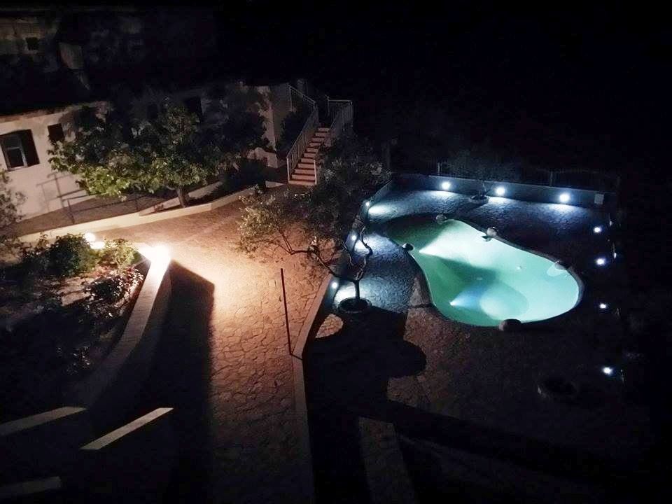 Oświetlenie basenu
