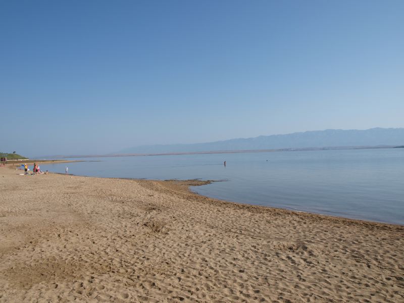 Plaża piaseczna w Sabukinie