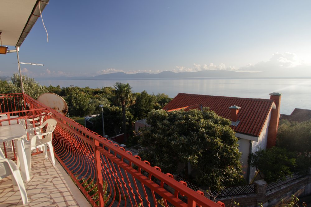 Drugi balkon z widokiem na morze
