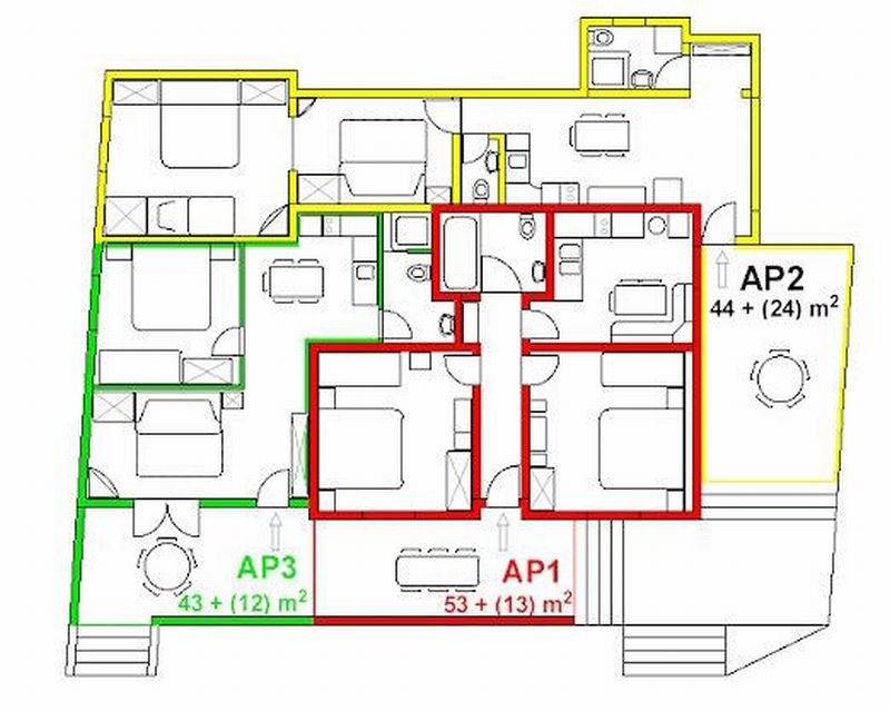 Plan apartamentów