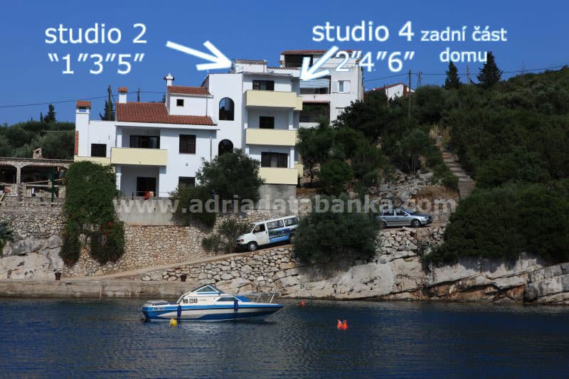 Poloha apartmánov v dome