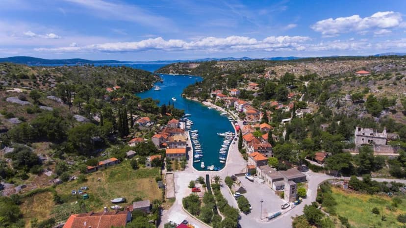 Pohled z dronu