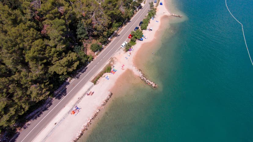 Pohled na letovisko Čižići