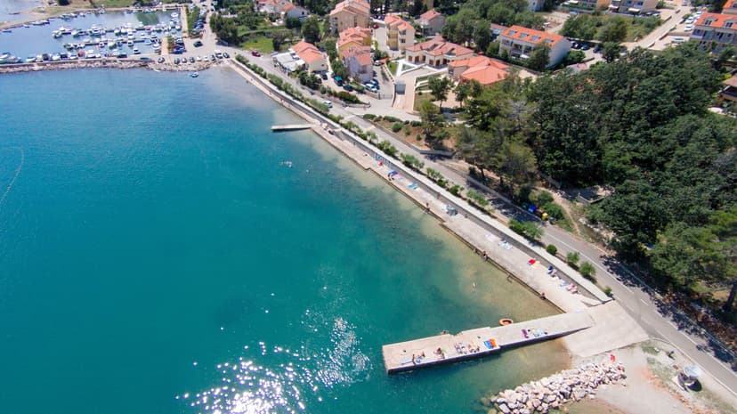 Pohled na letovisko Čižići
