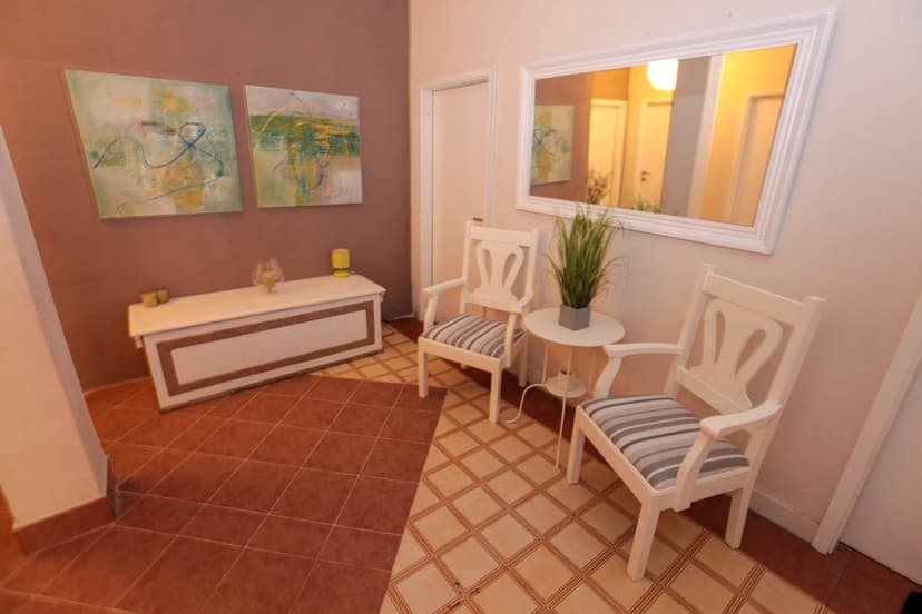 Posezení mezi apartmány 5,6,7,8 a 9