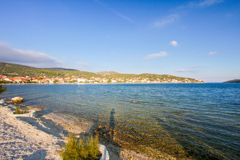 Pohled na druhou stranu letoviska