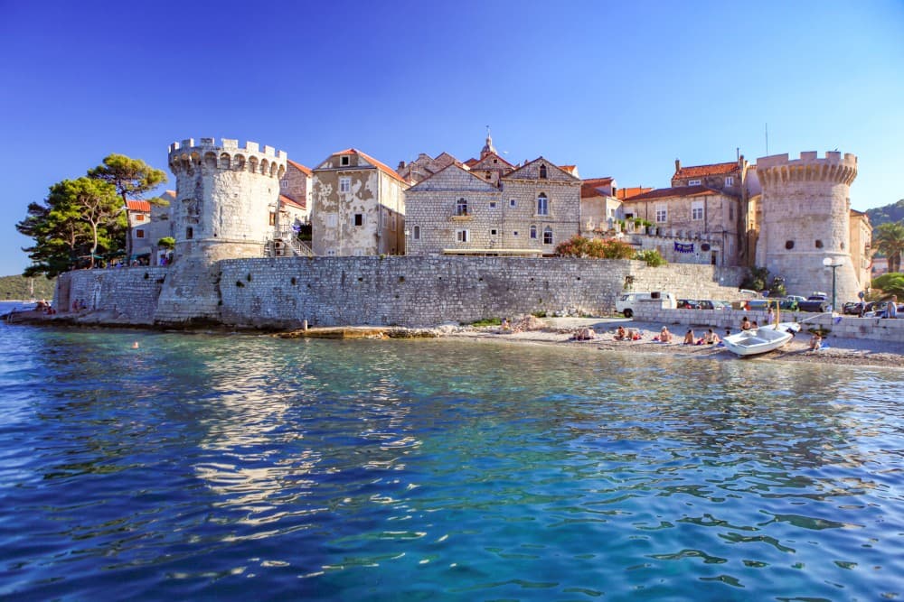 Hradby města Korčula