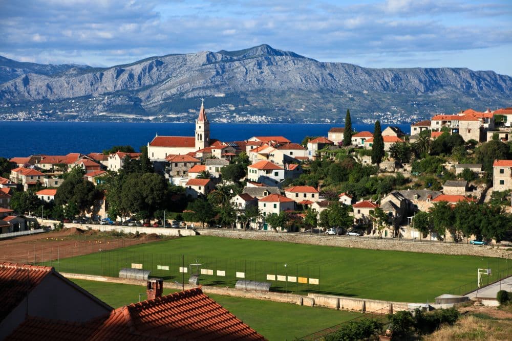 Fotbalové hřiště v letovisku