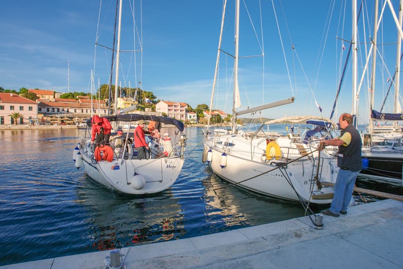 Kotvení plachetnic