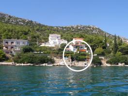 View of the house from the sea