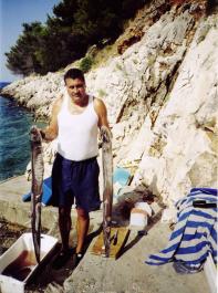 Zoran je vášnivý rybář