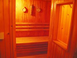 Sauna zur Verfügung