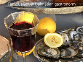 Famous South Dalmatian gastronomy