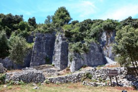 Nejstarší antický kamenolom z doby císaře Diokleciána