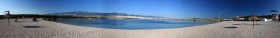 Widok panoramatyczny z plaży
