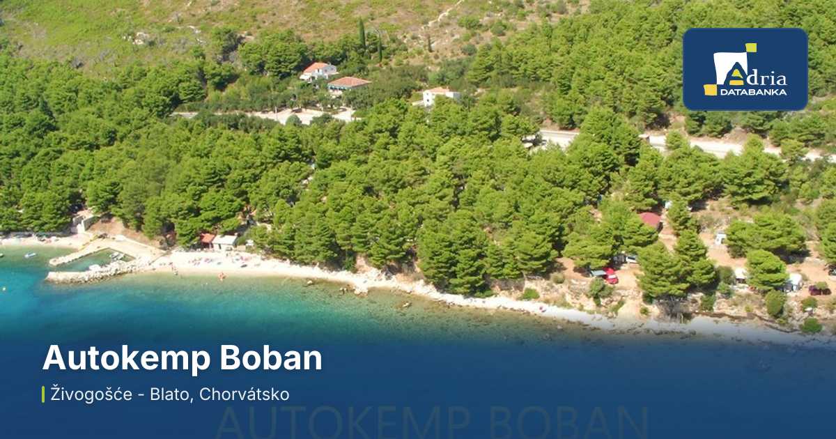 Autokemp Boban - Makarská Riviéra - Chorvátsko | Adria Databanka